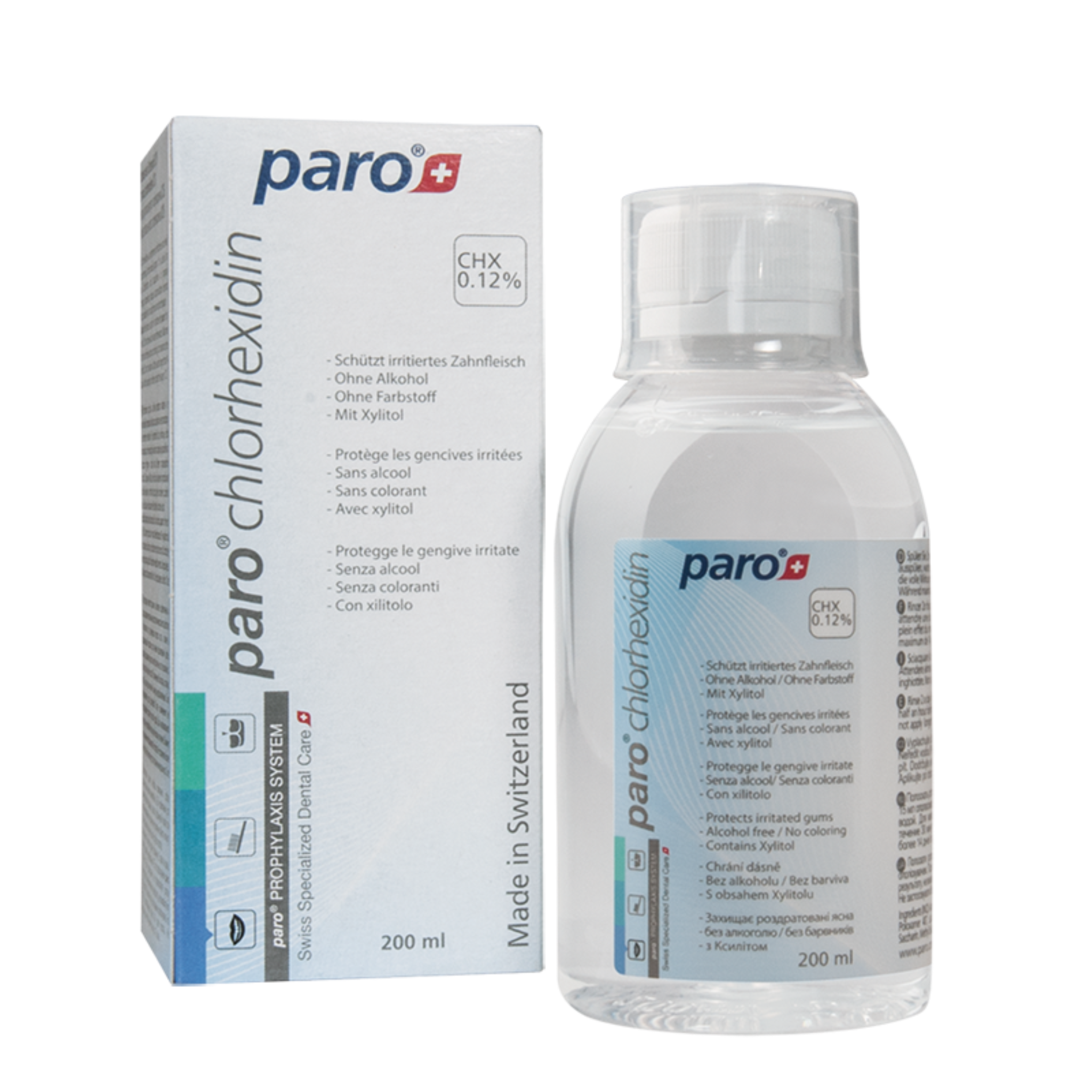 Paro® vodica za ispiranje usta s Chlorhexidin 0,12% 200 ml